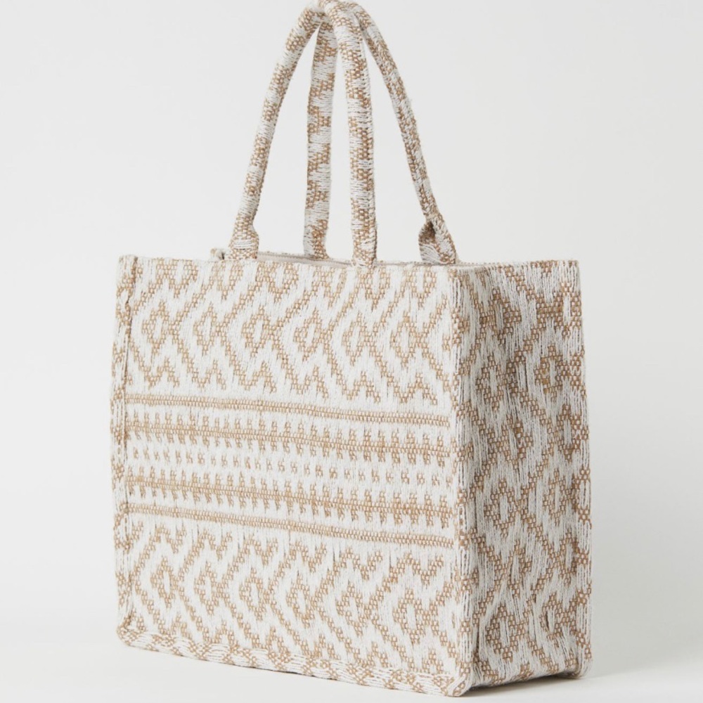 H&M LARGE BOOK TOTE
